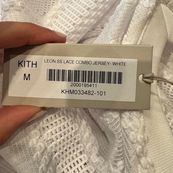 NWT Kith Leon Short Sleeve Lace Combo Jersey M - Picture 7 of 11